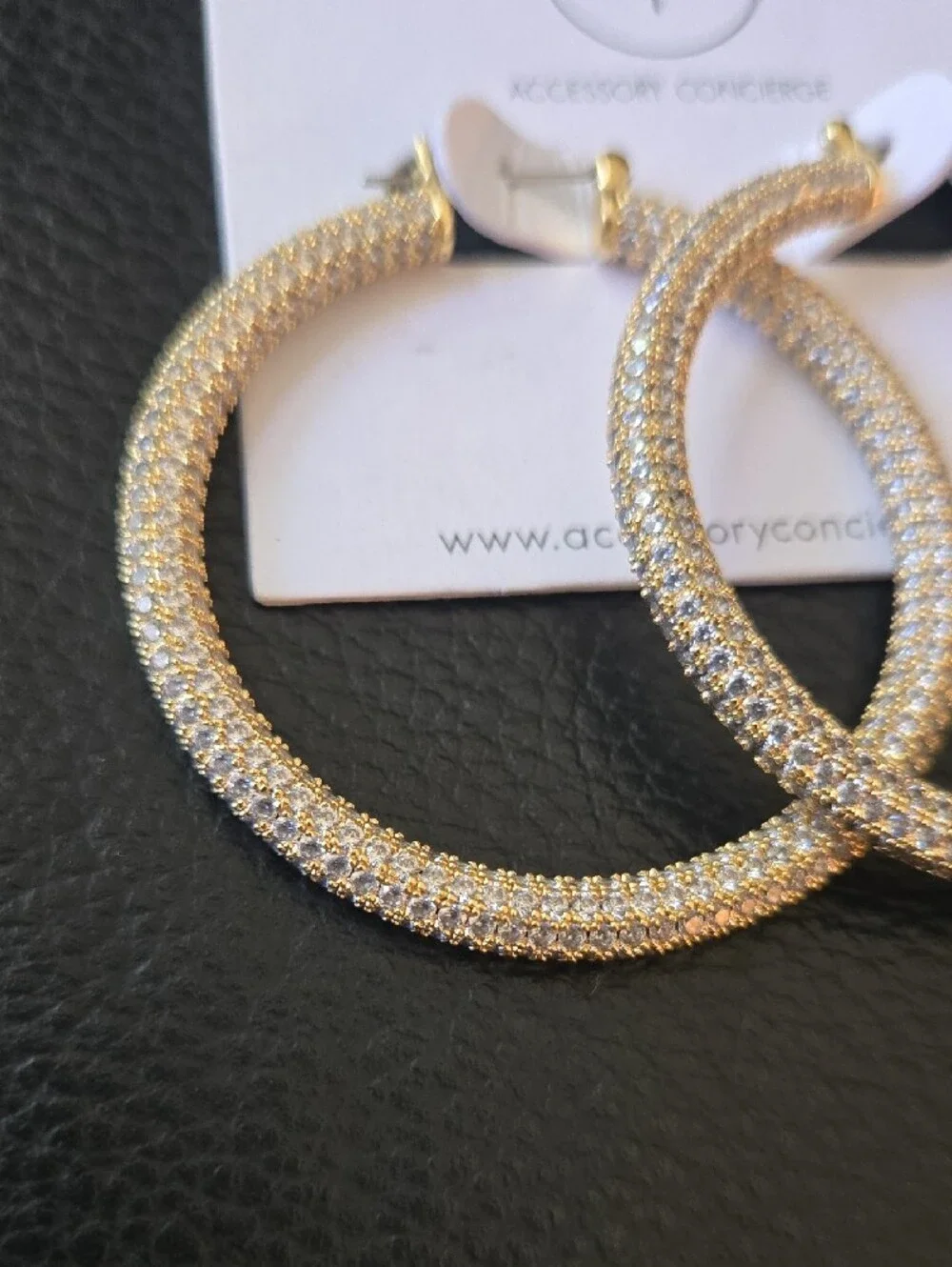 accessory concierge gold hoop